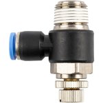 AirCraft Flow Control Swivel Elbow Pu 8MM X 3 8" M