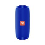 T&g Portable Wireless Bluetooth Stereo Speaker TG117 - Blue
