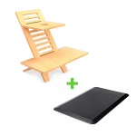 Original Plus Anti-fatigue Mat COMBO - Original Natural Birch & Mat
