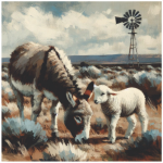 Stretched Canvas Karoo Kids