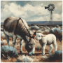 Stretched Canvas Karoo Kids