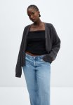 Plus Cardigan Basta - Charcoal