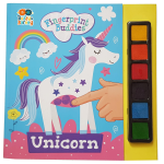 Buddy & Barney Fingerprint Buddies Book - Unicorn