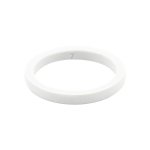 Women's Silicone Stackers - Plain - White 6