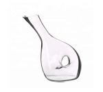 Decanter 30CM Glass Slant With Hole 617