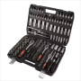 172 Pcs Heavy Duty Crv Car Tool Kit Set Socket Wrench
