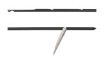 8MM Double Notched Single Barb