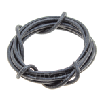 2.5MM Black Fibre Braided Wire 2 Meter
