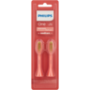 Philips One Replacement Brush Heads Standard -coral - Pack Of 2