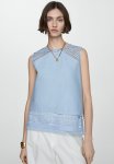 Top Farfa - Light Pastel Blue