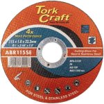 Tork Craft Cutting Disc Steel & Ss 115X1.0X22.2 Mm 4XMORE Performance