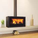 C&a Cristal 98 - Freestanding Fireplace 9-15KW - No Base - Unit Only