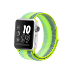 Kd Nylon Strap For 42 44MM Apple Watch Vibrant Yellow