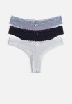 3-PACK Brazilian Briefs - Navy Blue & Dusty Blue