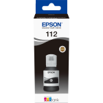 Epson 112 Ecotank Pigment Black Ink Bottle 127 Ml 7500 Pages @ 5% Coverage