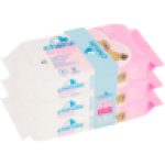 Sensitive Fragrance Free Baby Wipes 3 X 64 Pack