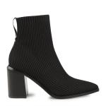 Black Nylon Ankle Boot