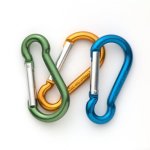 Shackle Spring Link Alum Asst Col 6X60MM