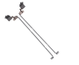 Toshiba Satellite 17INCH Laptop Hinges L350 L355 Compatible Left + Right