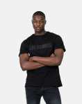 Glitter Chest Logo Black T-Shirt - XXL Black