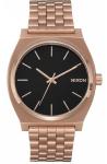 Nixon Time Teller Unisex Watch - Rose Gold Black Sunray