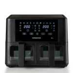 Kenwood 4.5L + 4.5L = 9L Double Air Fryer With Windows - HFG95.000BK