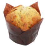 Jumbo Lemon Poppy Muffin