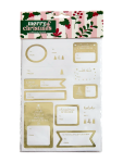 Christmas Gift Tag Stickers - None Multi
