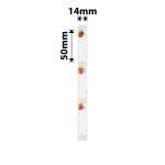 NB178 - - D11 D101 D110 H1S - 14X50MM - 130 Sweetfruit Labels
