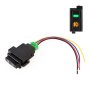 TS-11 Car Fog Light On-off Button Switch With Cable For Renault