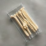 5PCS Bone-shaped Retractable Ballpoint Pens - Perfect Gift For Nurses Doctors & Office Use