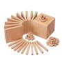Edx Education Base Ten Set Wood - 121 Piece