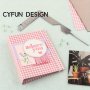 Cyfun Design Metal Bookbinding Tool - 5-IN-1 Stainless Steel Book Cover Guide For Diy Scrapbooking Notebook & Album Making - Scribe Marking Ruler With English Instructions