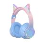 Cat Ear Bluetooth Headphones With Micphone For Kids & Adults
