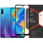 Full Cover Tempered Glass For Huawei P30 Lite MAR-L01A - Black
