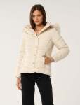 Gina Short Puffa Jacket - 16 True Cream