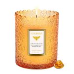 Baltic Amber Scented Candle Candles For Home Scented Candles Gifts For Women & Men Luxury Glass Jar Candle Natural Soy Candle 40