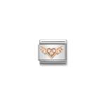 Composable Link Heart With Wings And Cz