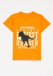 PoP Candy Dino Print Tee - Yellow