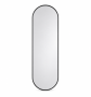 Arch Full Length Wall Mirror - Black Frame