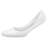 Falke 4536 4-7 White Invisibles 2 Pack Socks
