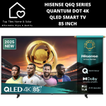 Hisense 85Q6Q Series Quantum Dot 4K Qled Smart Tv - 85 Inch 2025 Model