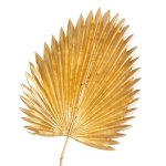 Goldair Gold Palm Leaf Preserved