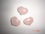 Rose Quartz Stone Heart STST20