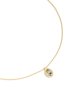 Goldair Gold Plated Brass Aquamarine Cubic Zirconia March Birthstone Necklace
