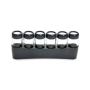Cabinet Spice Rack Black