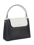 Cellini Amelia Flapover Sling Bag In Black & White - Black & White Onesize
