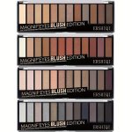 Magnif'eyes Eyeshadow Palette Blendable Formula 12-18 Shades Versatile Finishes With Matte & Shimmery Nude To Smoky & Vivid Colo