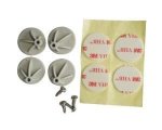 Acconet. Acconet Pcb Stud With Mounting Tape & Screw 4 Per Pack