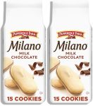 Pepperidge Farm Milano Milk Chocolate Cookies 6 Oz Bag 15 Cookies Pack Of 2